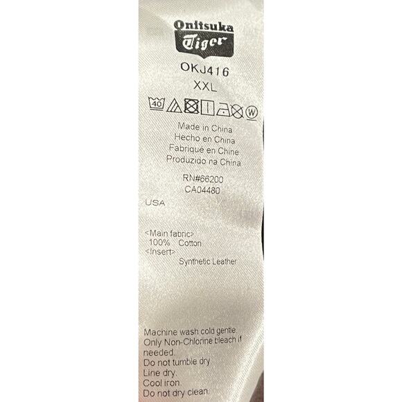 9-52 ONITSUKA TIGER X ANDREA POMPILIO Women's Coat Camo Sand-Beige/Khaki XXL - Picture 6 of 8